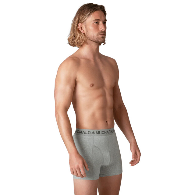 Muchachomalo Heren 2-pack boxershorts U-SOLID1010-1223 large