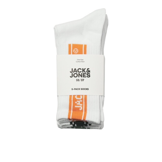Jack & Jones Jongens sport sokken jacseth tennis sokken 5-pack 12269770 large
