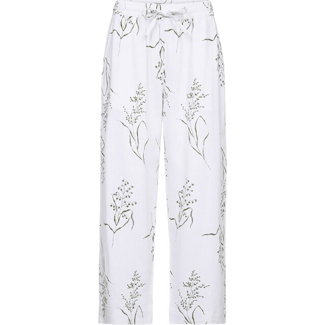 Free Quent Fqluna ankle pants brillant white & green 206664-1515 large