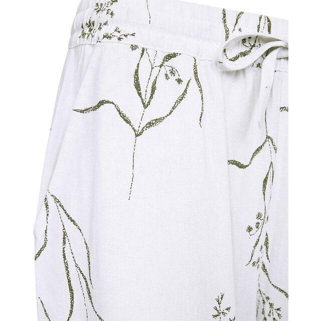 Free Quent Fqluna ankle pants brillant white & green 206664-1515 large
