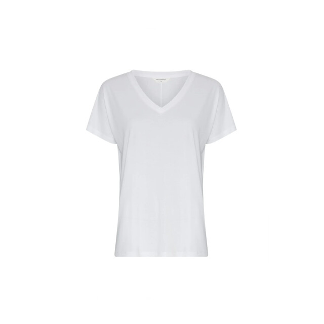 Moss Copenhagen 18167 fenya modal neck tee 18167 Fenya Modal Neck Tee large