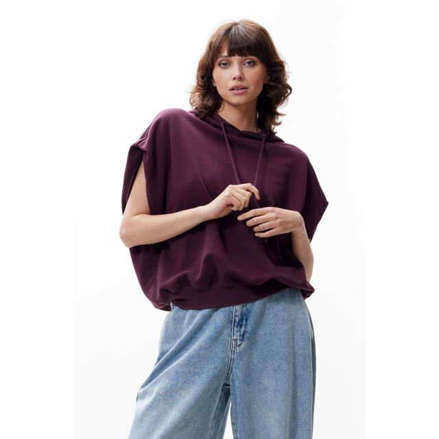 Catwalk Junkie 2503020601 sleeveless sweater with hoodie 2503020601 Sleeveless sweater with hoodie large