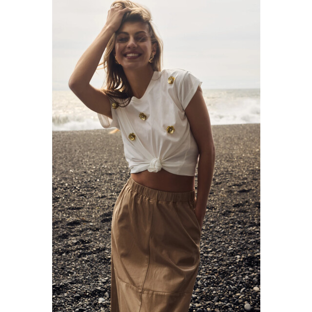 Nukus Nkf10006 9 montreal skirt shiny sand NKF10006  9 large