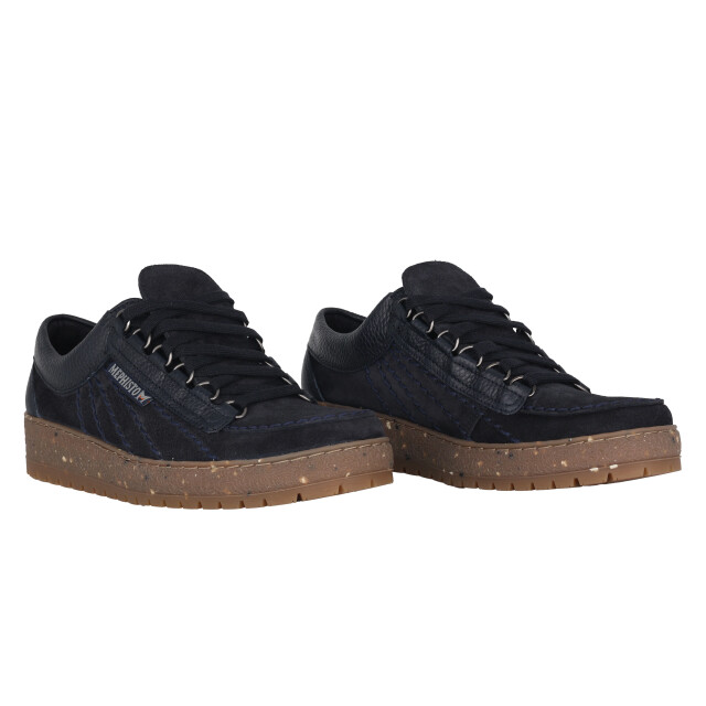 Mephisto Rainbow Veterschoenen Blauw Rainbow large