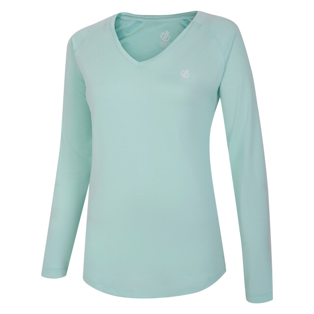 Dare2b Dames discern t-shirt met lange mouwen UTRG5037_mintgreen large
