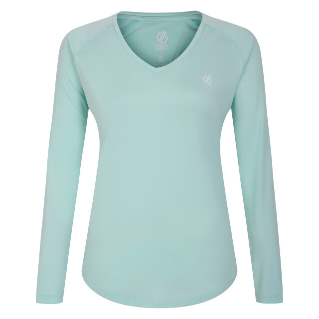 Dare2b Dames discern t-shirt met lange mouwen UTRG5037_mintgreen large