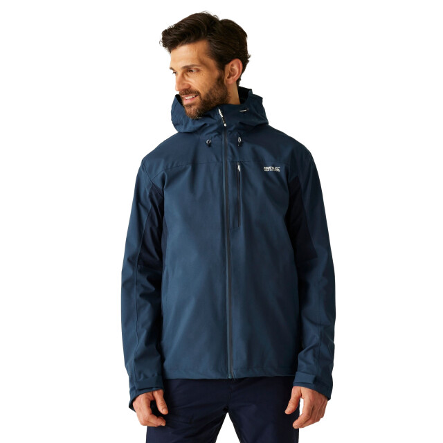 Regatta Heren birchdale ii waterdichte jas UTRG11378_moonlightdenimnavy large