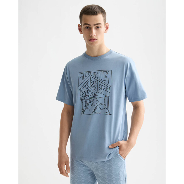 Scotch & Soda T-shirt korte mouw 181300 Scotch & Soda T-shirt korte mouw 181300 large