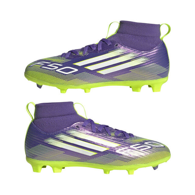 Adidas f50 league fg/mg mid j voetbal schoen firm ground jongens - 072274_730-5 large