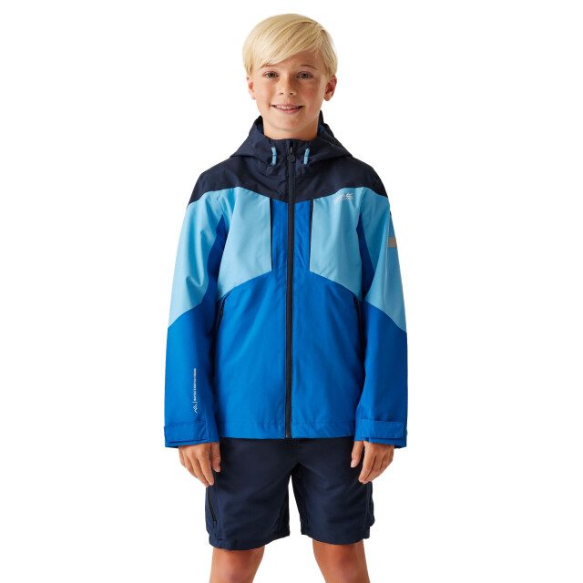 Regatta Kinder/kinder highton vi waterdichte jas UTRG11444_olympianblueelysiumbluenavy large