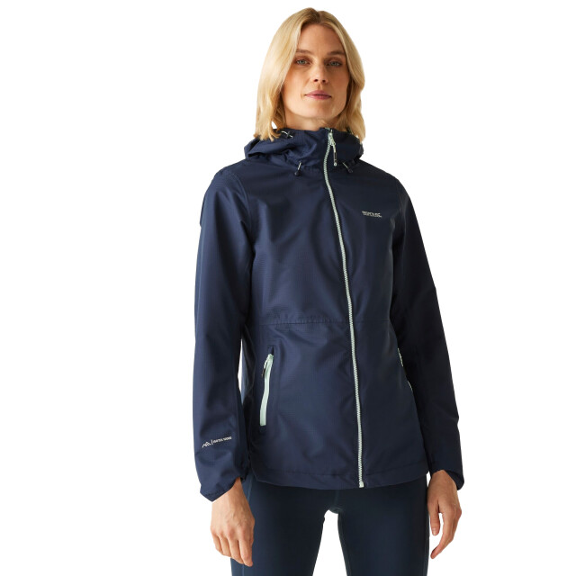 Regatta Dames hamara iv waterdichte jas UTRG11414_navyicymorn large