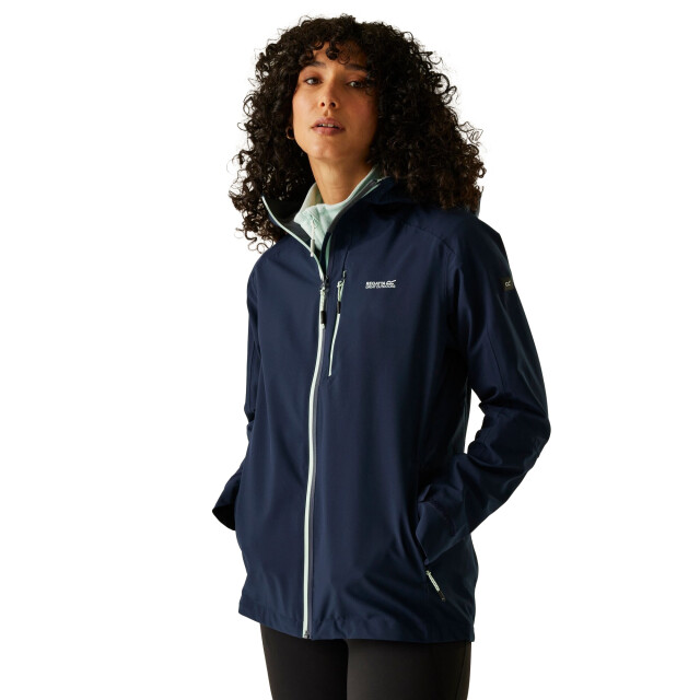 Regatta Dames birchdale ii waterdichte jas UTRG11408_navyicymorn large