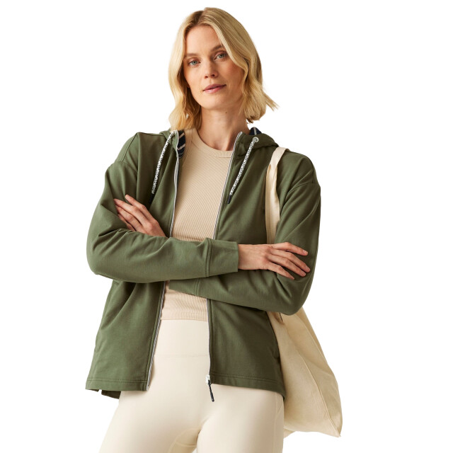 Regatta Dames bayletta ii full zip hoodie UTRG11388_fourleafclover large