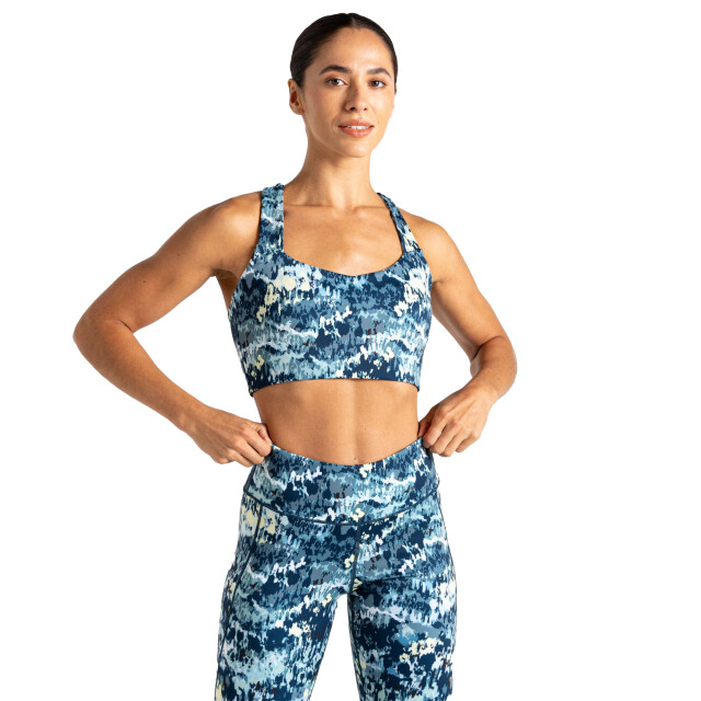 Dare2b Dames swift iii dash sportbeha met print UTRG11420_mist large