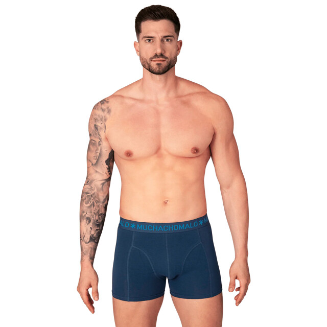 Muchachomalo Heren 7-pack boxershorts U-SOLID1010-1175 large