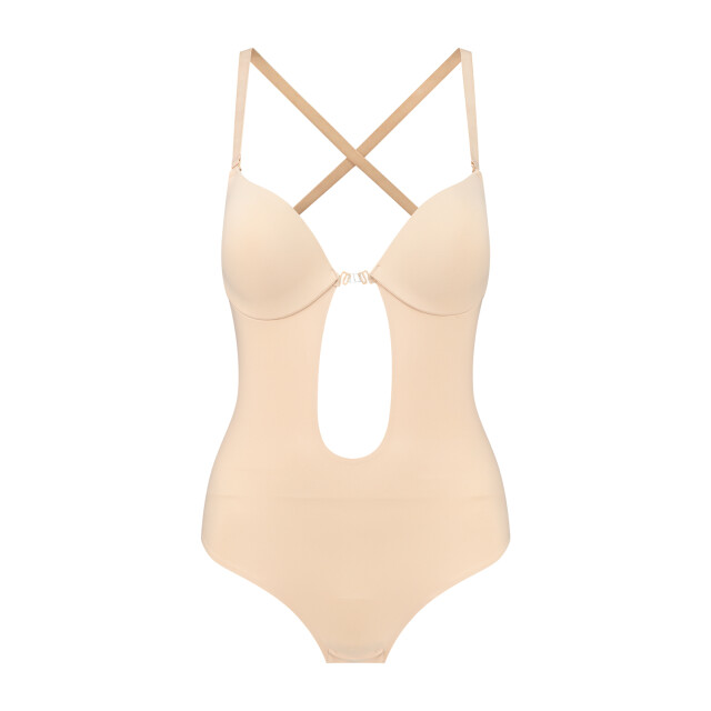 Bye Bra Low back enual bodyuit LBSBOD large
