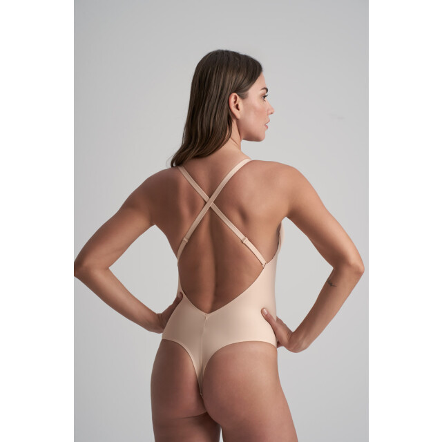 Bye Bra Low back enual bodyuit LBSBOD large