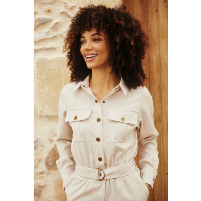 Lofty Manner Jumpsuit marie beige 4199.05.0001 large