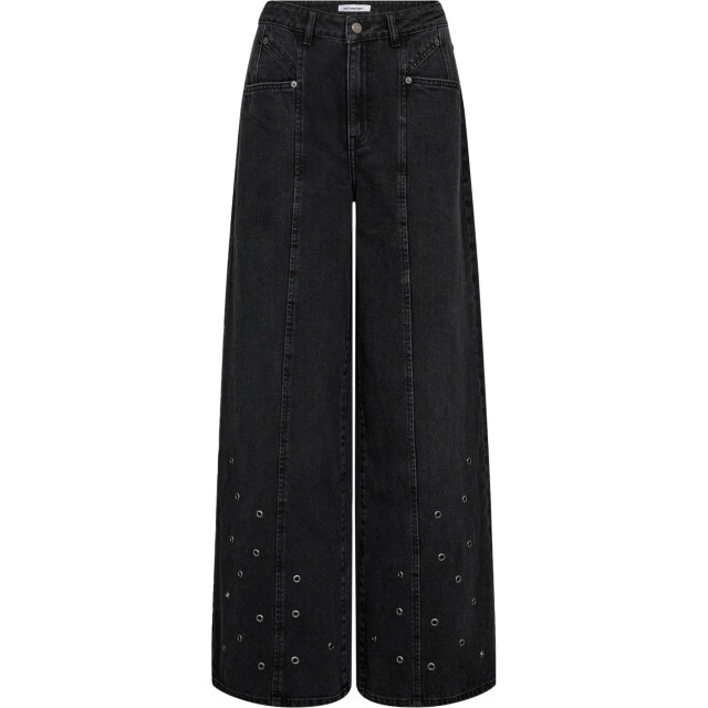 Co'Couture Siffcc eyelet wide ll jeans black 31587-96 large