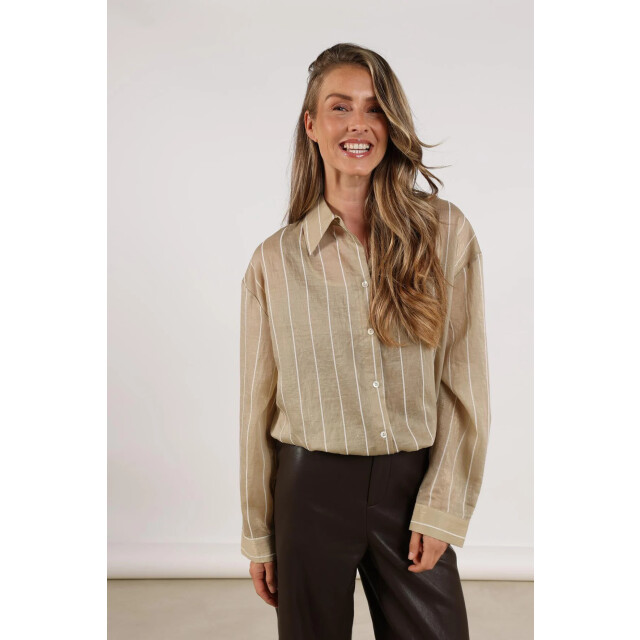 Nukus Nkf02011 iris blouse stripe NKF02011 Iris Blouse Stripe large