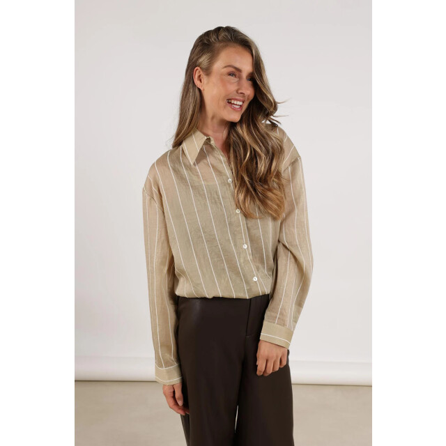 Nukus Nkf02011 iris blouse stripe NKF02011 Iris Blouse Stripe large