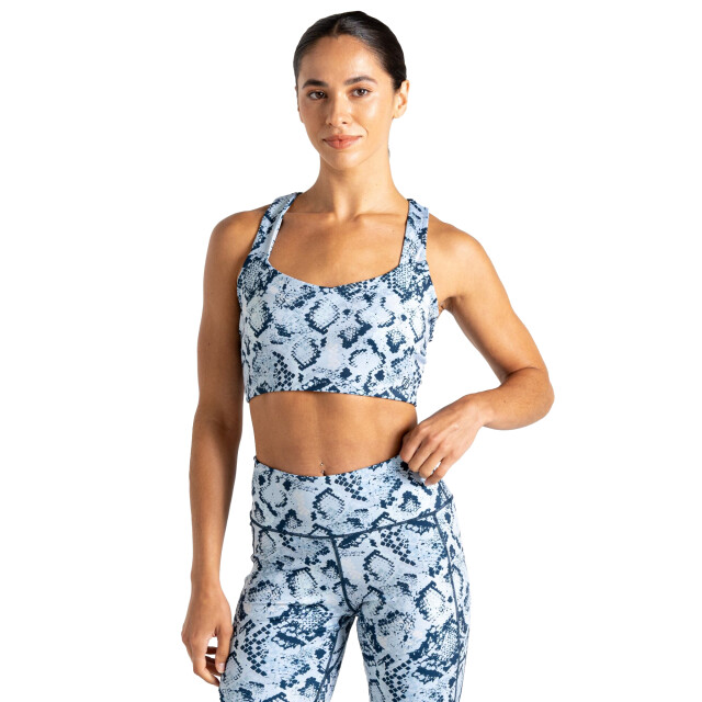 Dare2b Dames swift iii slangenprint sportbeha UTRG11472_skyway large