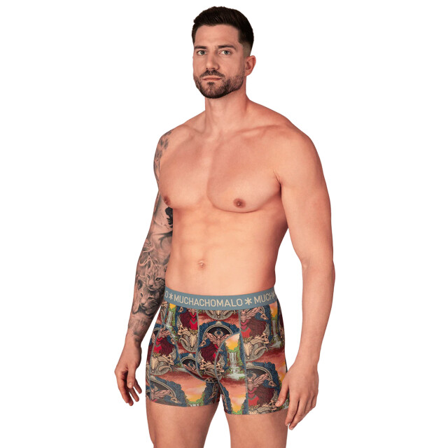 Muchachomalo Heren 2-pack boxershorts U-OUTLT1010-329 large