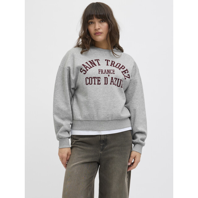 Jack & Jones Jxmerle rlx short ls crew swt ln 12260608 large