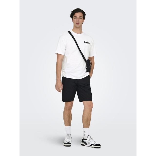 Only & Sons Onskeane rlx ss print tee noos off-white 5339.02.0019 large