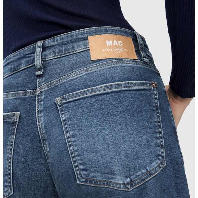 MAC Dakota barrel blue denim 4106.35.0089 large