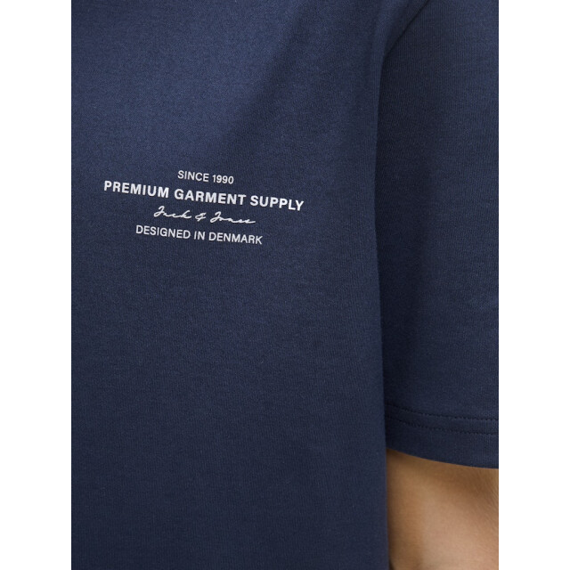 Jack & Jones Jprblachad branding ss crew n tee jnr navy 3339.37.0012 large