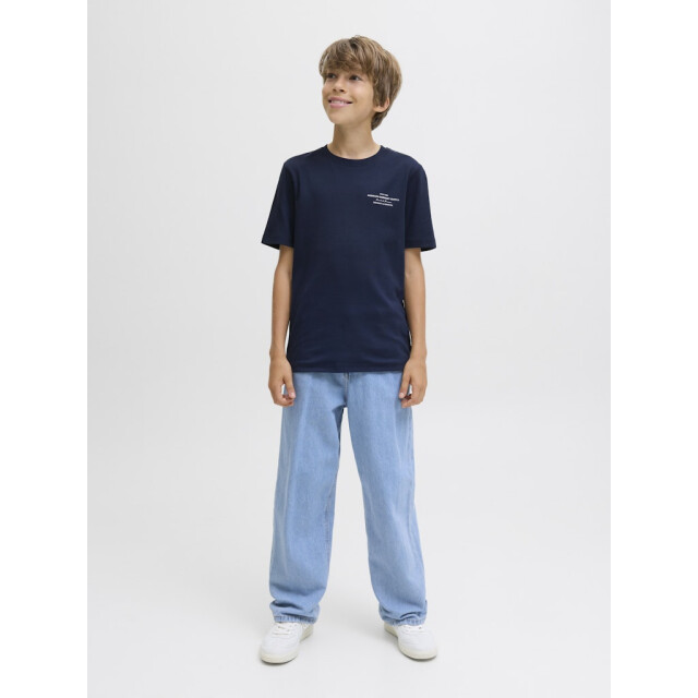Jack & Jones Jprblachad branding ss crew n tee jnr navy 3339.37.0012 large