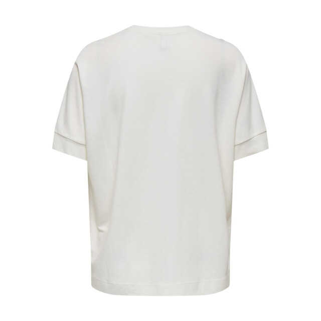 Only Onljany ss o-neck print top box jrs off-white 4339.02.0099 large