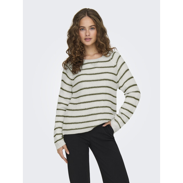 Jacqueline de Yong Jdyellen ls oneck raglan pullover knt dessin 4219.09.0018 large