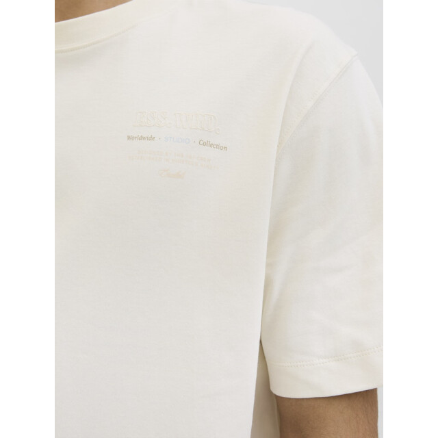 Jack & Jones Jjeurban edge studio tee ss o-neck noos ecru 5339.03.0022 large