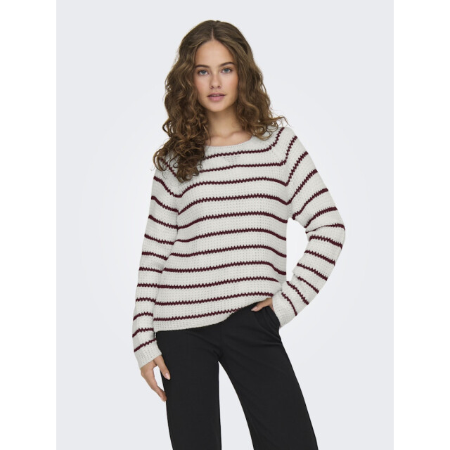 Jacqueline de Yong Jdyellen ls oneck raglan pullover knt dessin 4219.09.0017 large