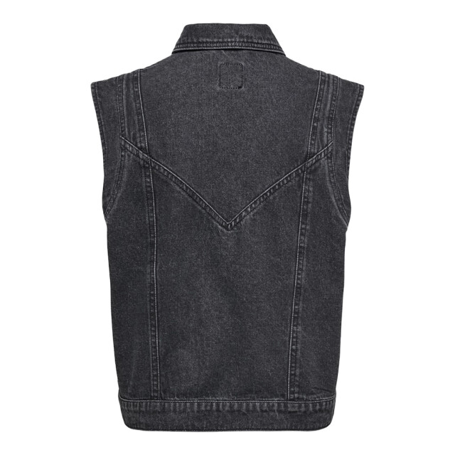 Only Onlkennedy sl dnm waistcoat bj noos black denim 4250.81.0014 large