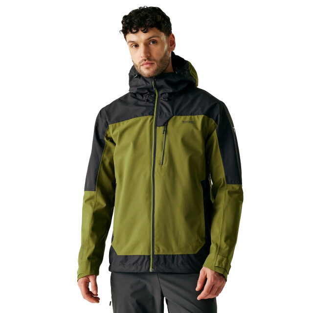 Regatta Heren highton iv stretch waterdichte jas UTRG11510_nephritegreenash large