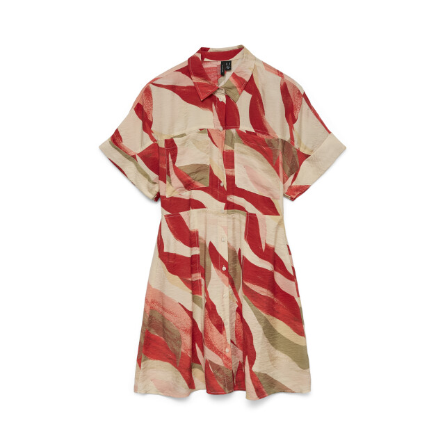 Vero Moda Vmtyra ss short shirt dress wvn exp 10343314 large
