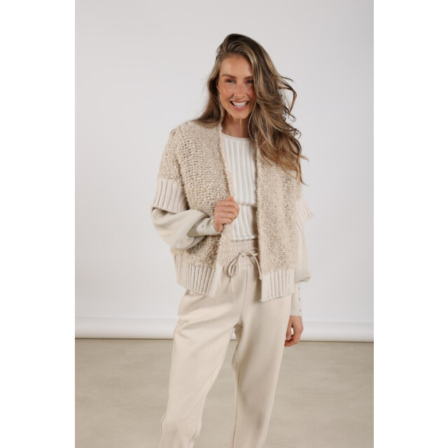 Nukus Belle cardigan zand 4249.04.0002 large