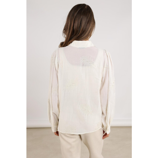 Nukus Milanova blouse pearl ecru 4309.03.0018 large