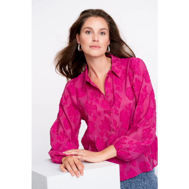 Geisha 53754-20 420 blouse fille coupe pink 53754-20 420 large