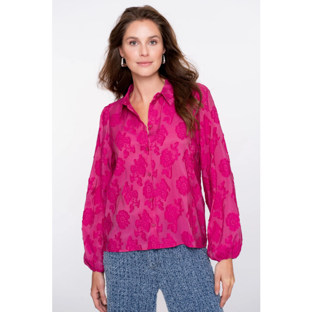 Geisha 53754-20 420 blouse fille coupe pink 53754-20 420 large
