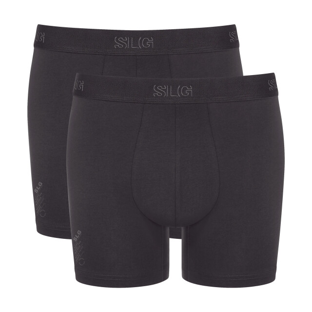 Sloggi Slg base short 2-pack 3828 charcoal Sloggi Men SLGBaseShort2 pack 10224737 3828Charcoal large