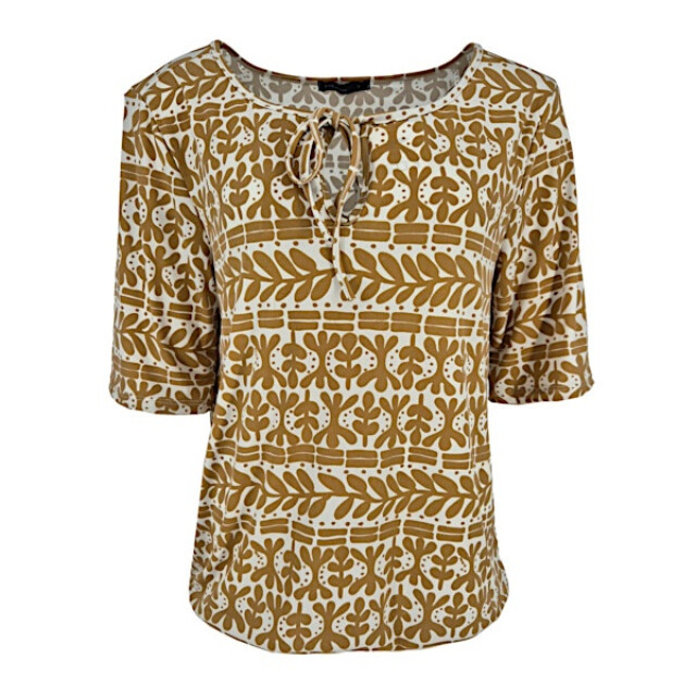 FOS Amsterdam Blouson lexi olijf camel Lexi Olijf - Camel large