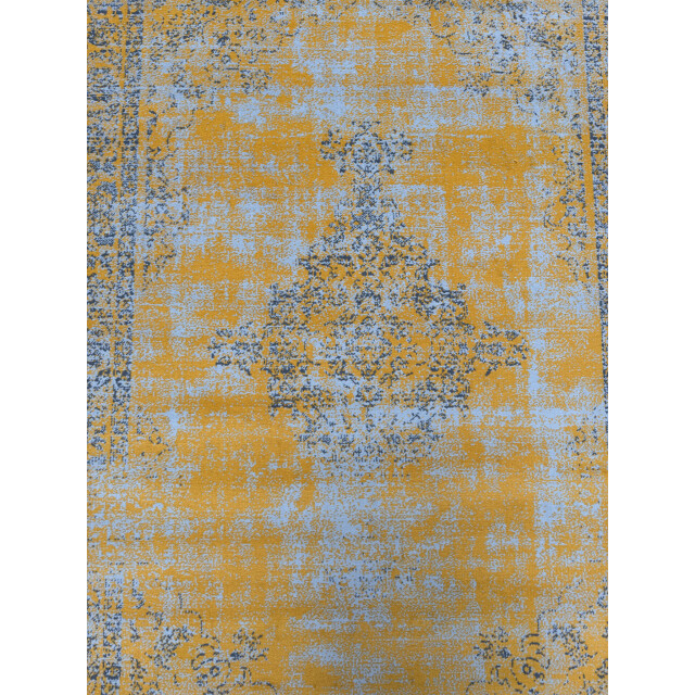Muratap Istanbul vintage laagpolig vloerkleed retro tapijt mosterd 160x230 3239167 large