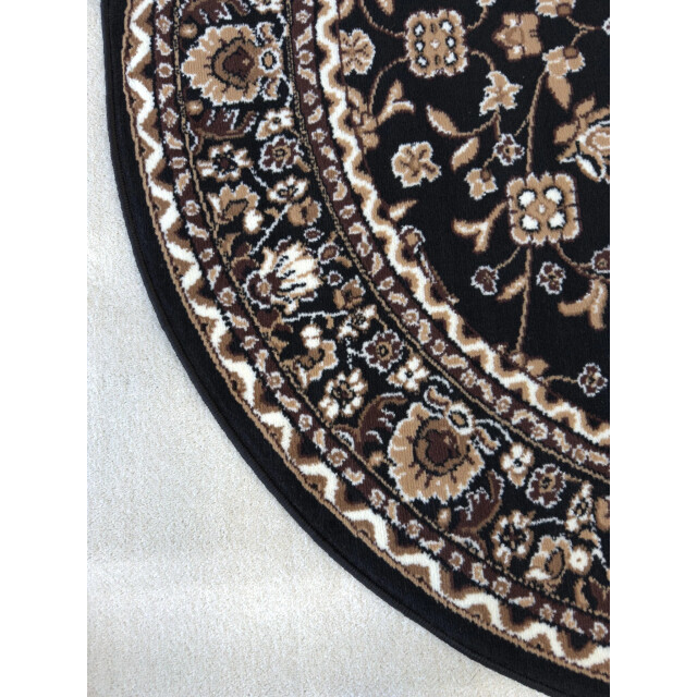 Muratap Nain klassiek rond laagpolig oosters vloerkleed vintage tapijt - 3240506 large