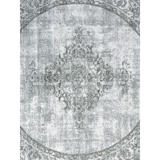 Muratap Istanbul vintage laagpolig vloerkleed rond retro tapijt groen- 300 3240486 large