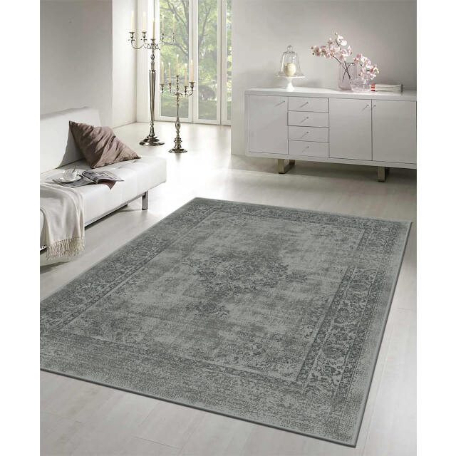 Muratap Istanbul vintage laagpolig vloerkleed retro tapijt - 140x200 cm 3239145 large