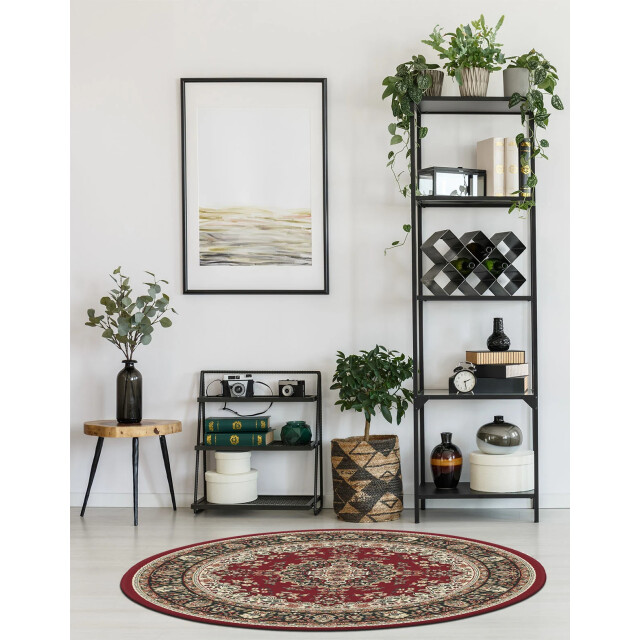 Muratap Klassiek oosters rond vloerkleed – nain medaillon collectie traditioneel 3239241 large